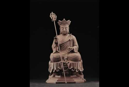 五佛帽地藏菩薩